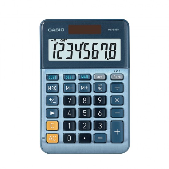 CASIO MS-88EM 8-DIGIT CALCULATOR (MS-88EM) (CASMS88EM) CASIO MS-88EM 8-DIGIT CALCULATOR (MS-88EM) (CASMS88EM)