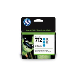 HP Μελάνι Inkjet No.712 Cyan 3-Pack (3ED77A) (HP3ED77A) HP Μελάνι Inkjet No.712 Cyan 3-Pack (3ED77A) (HP3ED77A)