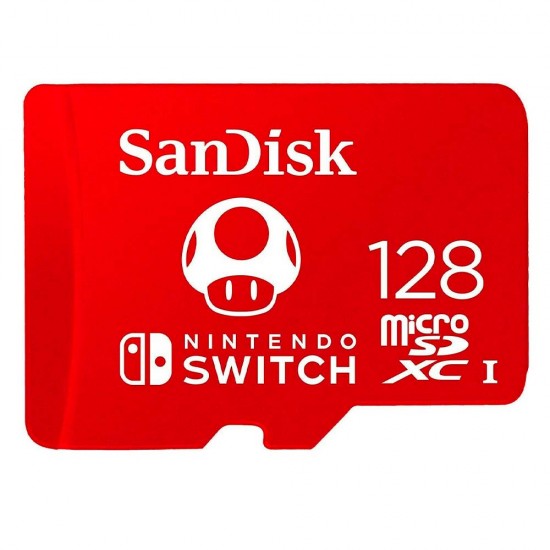 Sandisk microSD 128GB Memory Card for Nintendo Switch (SDSQXAO-128G-GNCZN) (SANSDSQXAO-128G-GNCZN) Sandisk microSD 128GB Memory Card for Nintendo Switch (SDSQXAO-128G-GNCZN) (SANSDSQXAO-128G-GNCZN)