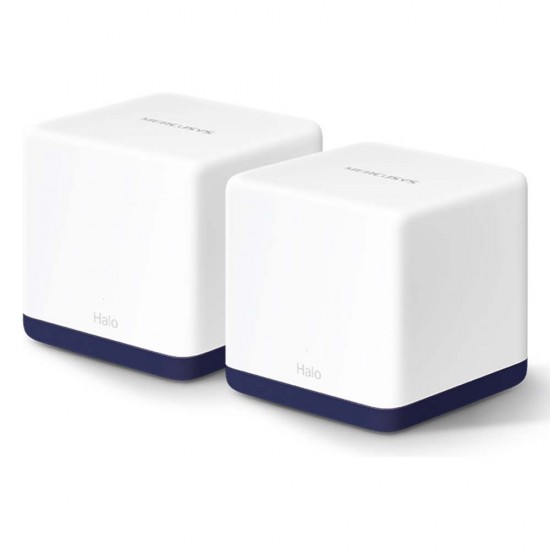 Mercusys AC1900 Whole Home Mesh Wi-Fi System Halo H50G(2-pack) (HALO H50G(2-PACK) (MERHALOH50G(2-PACK) Mercusys AC1900 Whole Home Mesh Wi-Fi System Halo H50G(2-pack) (HALO H50G(2-PACK) (MERHALOH50G(2-PACK)