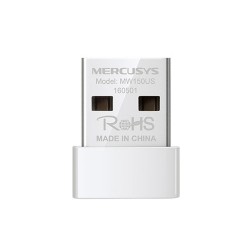 Mercusys N150 Wireless Nano USB Adapter (MW150US) (MERMW150US) Mercusys N150 Wireless Nano USB Adapter (MW150US) (MERMW150US)