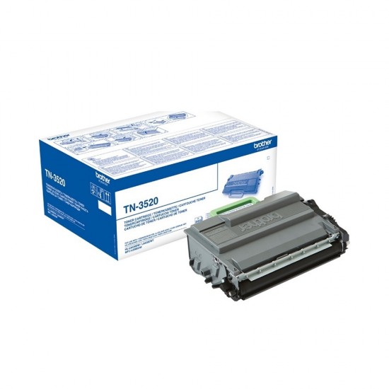 Toner Brother TN-3520 Black EHC (TN-3520) (BRO-TN-3520) Toner Brother TN-3520 Black EHC (TN-3520) (BRO-TN-3520)
