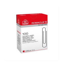 Συνδετήρες Roma Clip No. 5/100 (ROM1092163) Συνδετήρες Roma Clip No. 5/100 (ROM1092163)