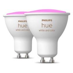 Philips Hue Spot GU10 White and Color Ambiance 350 lumens 4.3W 2 pieces (LPH02703) (PHILPH02703) Philips Hue Spot GU10 White and Color Ambiance 350 lumens 4.3W 2 pieces (LPH02703) (PHILPH02703)