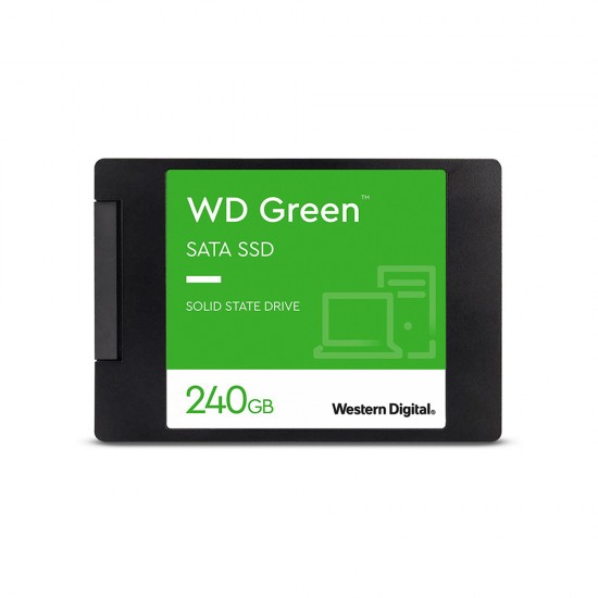 Western Digital Green SATA SSD 2.5”/7mm cased 240GB (WDS240G3G0A)