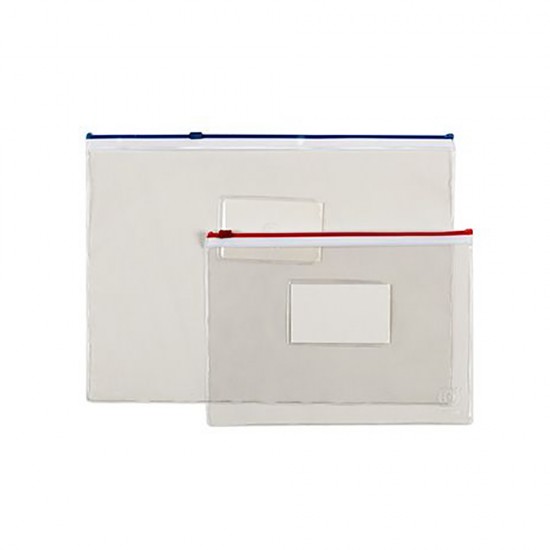 Officepoint Διαφανείς θήκες Α4 με zip χρωματιστές (MAG-3450000-02) (OFPMAG-3450000-02) Officepoint Διαφανείς θήκες Α4 με zip χρωματιστές (MAG-3450000-02) (OFPMAG-3450000-02)