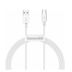 Baseus Type-C - Type-C Superior cable Quick Charge / Power Delivery / FCP 100W 5A 20V 2m white (CATYS-C02) (BASCATYS-C02) Baseus Type-C - Type-C Superior cable Quick Charge / Power Delivery / FCP 100W 5A 20V 2m white (CATYS-C02) (BASCATYS-C02)