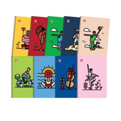 Typotrust Humans Τετράδιο Σπιράλ A4 4 θεμάτων (4544-15) (TYP4544-15) Typotrust Humans Τετράδιο Σπιράλ A4 4 θεμάτων (4544-15) (TYP4544-15)