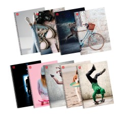 Typotrust Illustration Τετράδιο Σπιράλ A4 4 θεμάτων (4544-23) (TYP4544-23) Typotrust Illustration Τετράδιο Σπιράλ A4 4 θεμάτων (4544-23) (TYP4544-23)