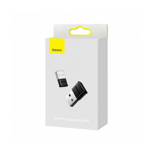 Baseus HUB BA04 mini Bluetooth 5.0 adapter USB Black (ZJBA000001) (BASZJBA000001) Baseus HUB BA04 mini Bluetooth 5.0 adapter USB Black (ZJBA000001) (BASZJBA000001)