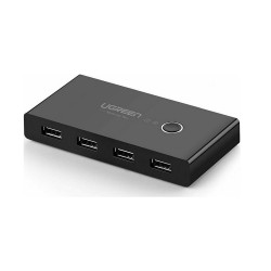 Ugreen Sharing Box USB 2.0 Hub 4 Θυρών με σύνδεση USB-A (30767) (UGR30767)