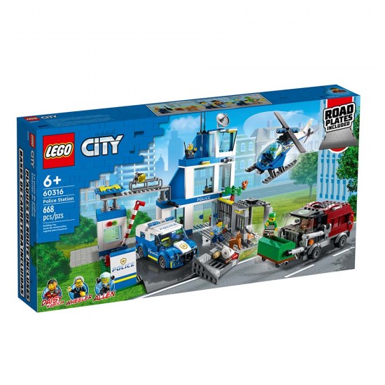 Lego City: Police Station για 6+ ετών (60316) (LGO60316) Lego City: Police Station για 6+ ετών (60316) (LGO60316)