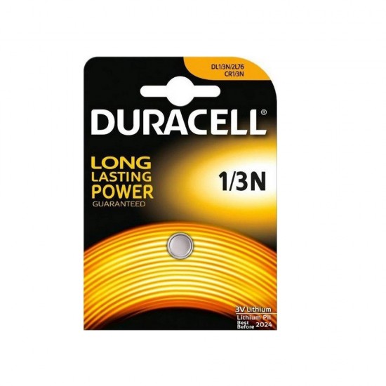 Duracell Long Lasting Power Μπαταρία Λιθίου Ρολογιών CR1/3N 3V 1τμχ (DLLPCR13N)(DURDLLPCR13N) Duracell Long Lasting Power Μπαταρία Λιθίου Ρολογιών CR1/3N 3V 1τμχ (DLLPCR13N)(DURDLLPCR13N)