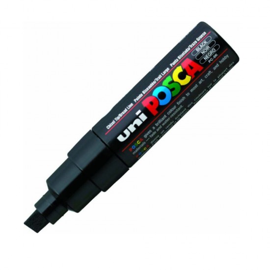 Uni-Ball Μαρκαδοροι Posca Pc-8K Χονδρο Black (PC8KBLK) (UNIPC8KBLK) Uni-Ball Μαρκαδοροι Posca Pc-8K Χονδρο Black (PC8KBLK) (UNIPC8KBLK)