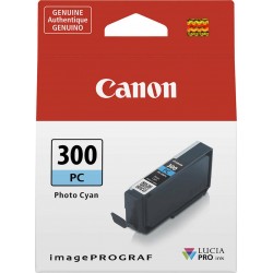 Canon PFI-300 Μελάνι Εκτυπωτή InkJet Photo Κυανό (4197C001) (CANPFI-300PC) Canon PFI-300 Μελάνι Εκτυπωτή InkJet Photo Κυανό (4197C001) (CANPFI-300PC)