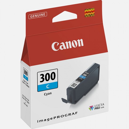 Canon PFI-300 Μελάνι Εκτυπωτή InkJet Κυανό (4194C001) (CANPFI-300C)