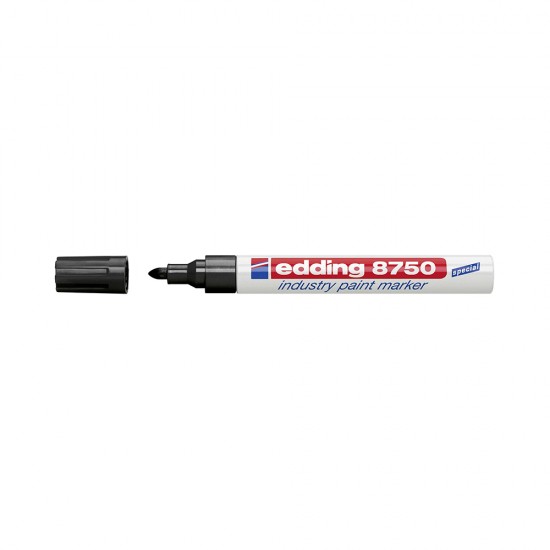 Edding 8750 Industry Paint Marker Black (4-8750001) (EDD4-8750001) Edding 8750 Industry Paint Marker Black (4-8750001) (EDD4-8750001)