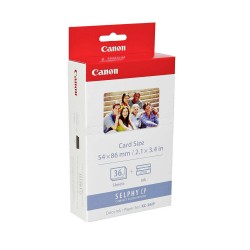 Canon KC-36IP Colour Ink & Paper Set Credit Card Size 36prints (7739A001) (CAN-KC36IP) Canon KC-36IP Colour Ink & Paper Set Credit Card Size 36prints (7739A001) (CAN-KC36IP)
