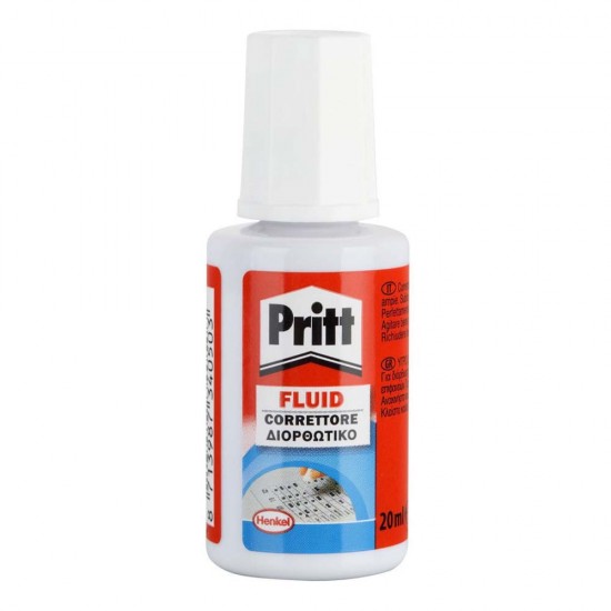PRITT COR/TION FLUID 20ml BLISTER PRITT COR/TION FLUID 20ml BLISTER