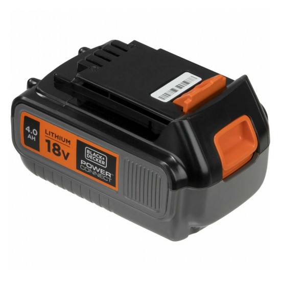 Black & Decker Μπαταρία Εργαλείου Λιθίου 18V με Χωρητικότητα 4Ah (BL4018-XJ) (BDEBL4018-XJ) Black & Decker Μπαταρία Εργαλείου Λιθίου 18V με Χωρητικότητα 4Ah (BL4018-XJ) (BDEBL4018-XJ)