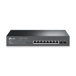 TP-Link JetStream 10-Port Gigabit Smart Switch with 8-Port PoE+ (SG2210MP) (TPTL-SG2210MP) TP-Link JetStream 10-Port Gigabit Smart Switch with 8-Port PoE+ (SG2210MP) (TPTL-SG2210MP)