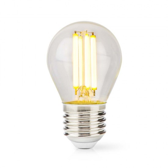 Nedis LED Filament Bulb E27 7 W Warm White (LBFE27G453) (NEDLBFE27G453)