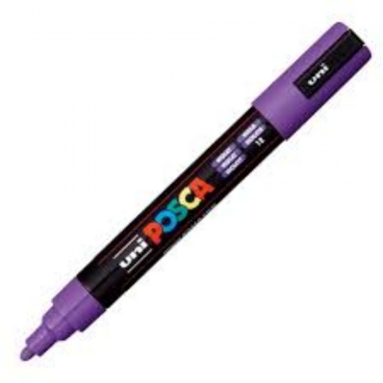Uni-Ball Μαρκαδοροι Posca Pc-5M Medium Violet (PC5MMVI) (UNIPC5MMVI) Uni-Ball Μαρκαδοροι Posca Pc-5M Medium Violet (PC5MMVI) (UNIPC5MMVI)