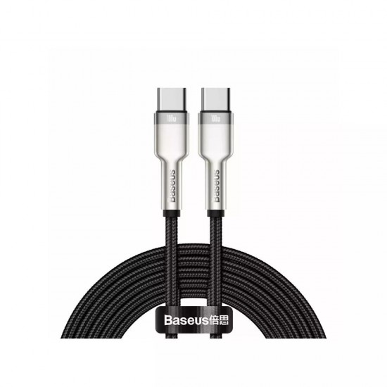 Baseus Cable USB-C to USB-C Cafule 100W 2m Black (CATJK-D01) (BASCATJK-D01) Baseus Cable USB-C to USB-C Cafule 100W 2m Black (CATJK-D01) (BASCATJK-D01)