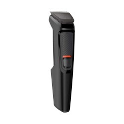 Philips Multigroom Series 3000 6 in 1 Σετ Επαναφορτιζόμενης Κουρευτικής Μηχανής Μαύρο (MG3710/15) (PHIMG3710.15)