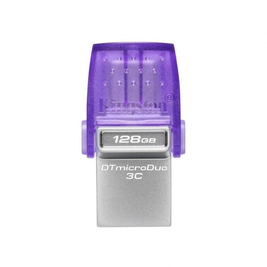 Kingston DataTraveler MicroDuo 3C 128GB USB 3.1 Stick Purple (DTDUO3CG3/128GB) (KINDTDUO3CG3-128GB) Kingston DataTraveler MicroDuo 3C 128GB USB 3.1 Stick Purple (DTDUO3CG3/128GB) (KINDTDUO3CG3-128GB)