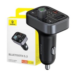 Baseus FM Transmitter Αυτοκινήτου με Bluetooth S-09 Pro (C10762200113) (BASC10762200113) Baseus FM Transmitter Αυτοκινήτου με Bluetooth S-09 Pro (C10762200113) (BASC10762200113)