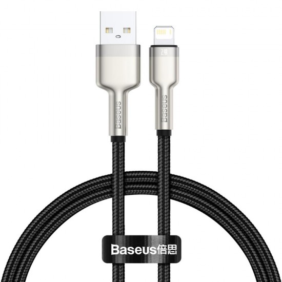 Baseus Braided USB to Lightning Cable Μαύρο 0.25m (CALJK-01) (BASCALJK-01) Baseus Braided USB to Lightning Cable Μαύρο 0.25m (CALJK-01) (BASCALJK-01)