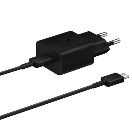 Samsung Φορτιστής με Θύρα USB-C και Καλώδιο USB-C 15W Power Delivery (T1510XBEGEU) (SAMT1510XBEGEU) Samsung Φορτιστής με Θύρα USB-C και Καλώδιο USB-C 15W Power Delivery (T1510XBEGEU) (SAMT1510XBEGEU)