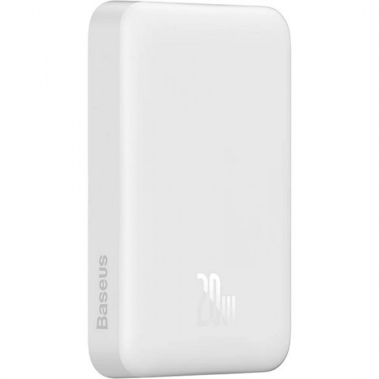 Baseus Magnetic Mini Overseas Edition MagSafe Power Bank 10000mAh 20W White (PPCX070002) (BASPPCX070002) Baseus Magnetic Mini Overseas Edition MagSafe Power Bank 10000mAh 20W White (PPCX070002) (BASPPCX070002)