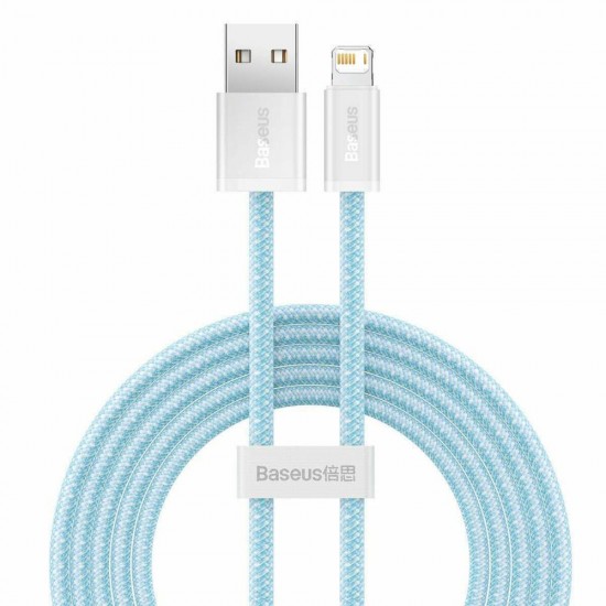 Baseus Dynamic cable USB to Lightning, 2.4A, 1m (blue) (CALD000403) (BASCALD000403) Baseus Dynamic cable USB to Lightning, 2.4A, 1m (blue) (CALD000403) (BASCALD000403)