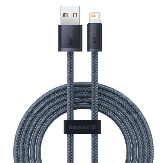 Baseus Dynamic Series Cable USB To Lightning, 2.4a, 2m Gray (CALD000516) (BASCALD000516) Baseus Dynamic Series Cable USB To Lightning, 2.4a, 2m Gray (CALD000516) (BASCALD000516)