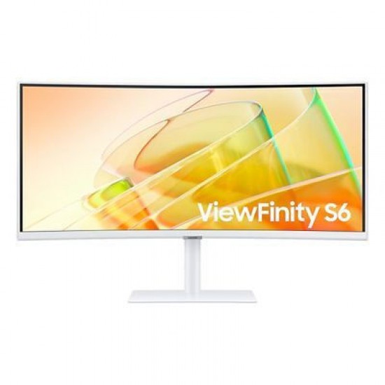 SAMSUNG LS34C650TAUXEN Professional WQHD Curved Monitor 34'' Thunderbolt4 (White) (SAMLS34C652UAUXEN) SAMSUNG LS34C650TAUXEN Professional WQHD Curved Monitor 34'' Thunderbolt4 (White) (SAMLS34C652UAUXEN)