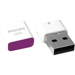 Philips Pico 64GB USB 2.0 Purple (FM64FD85B/00) (PHIFM64FD85B-00) Philips Pico 64GB USB 2.0 Purple (FM64FD85B/00) (PHIFM64FD85B-00)