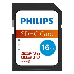 Philips SDHC 16GB Class 10 U1 UHS-I (FM16SD45B/00) (PHIFM16SD45B-00) Philips SDHC 16GB Class 10 U1 UHS-I (FM16SD45B/00) (PHIFM16SD45B-00)