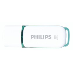 Philips Snow 8GB USB 3.1 Stick Πράσινο (FM08FD75B/00) (PHIFM08FD75B-00)
