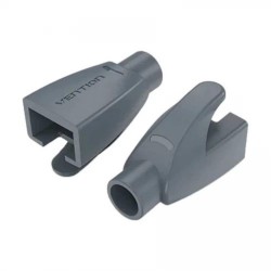 VENTION RJ45 Strain Relief Boots Gray PVC Type 50-Pack (IODH0-50) (VENIODH0-50) VENTION RJ45 Strain Relief Boots Gray PVC Type 50-Pack (IODH0-50) (VENIODH0-50)