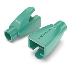 VENTION RJ45 Strain Relief Boots Green PVC Type 50-Pack (IODG0-50) (VENIODG0-50) VENTION RJ45 Strain Relief Boots Green PVC Type 50-Pack (IODG0-50) (VENIODG0-50)
