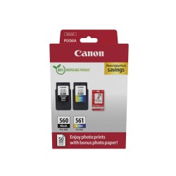 Canon Μελάνι Inkjet PG-560/CL-561 Ph. Value Pack (3713C008) (CANCL-561MP) Canon Μελάνι Inkjet PG-560/CL-561 Ph. Value Pack (3713C008) (CANCL-561MP)