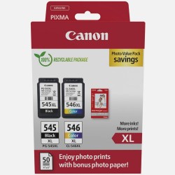 Canon Μελάνι Inkjet PG-545XL/CL-546XL Photo Value (8286B011) (CANPG-545XLPV) Canon Μελάνι Inkjet PG-545XL/CL-546XL Photo Value (8286B011) (CANPG-545XLPV)