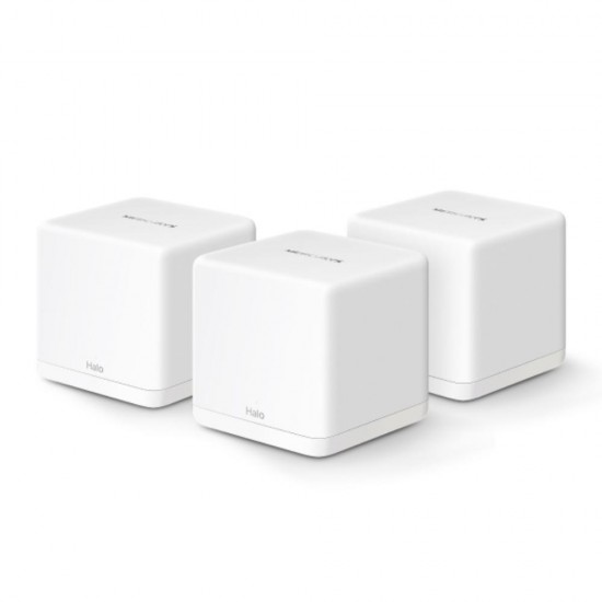 Mercusys Halo H60X(3-pack) AX1500 Gigabit Mesh WiFi-6 Router (HALO H60X(3-PACK)) (MERHALOH60X3-PACK) Mercusys Halo H60X(3-pack) AX1500 Gigabit Mesh WiFi-6 Router (HALO H60X(3-PACK)) (MERHALOH60X3-PACK)
