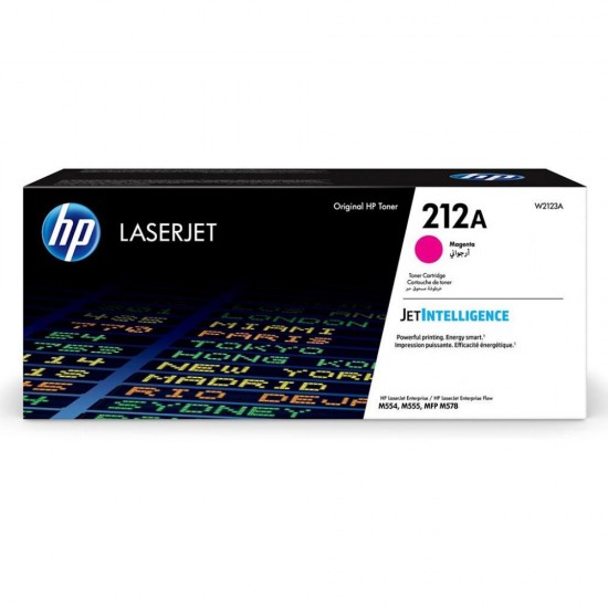 HP 212A Original LaserJet Toner Cartridge Magenta (W2123A) (HPW2123A) HP 212A Original LaserJet Toner Cartridge Magenta (W2123A) (HPW2123A)