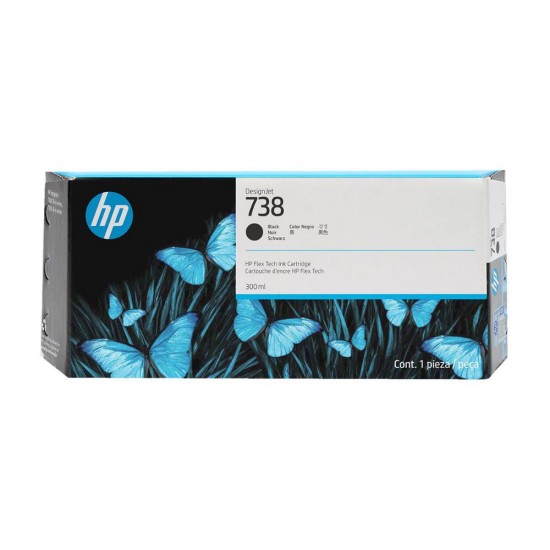 HP Μελάνι Inkjet No.738 300-ML Black DesignJet (498N8A) (HP498N8A) HP Μελάνι Inkjet No.738 300-ML Black DesignJet (498N8A) (HP498N8A)