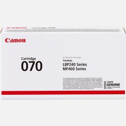 Canon 070 Toner Laser Εκτυπωτή Μαύρο (5639C002) (CAN-070BK) Canon 070 Toner Laser Εκτυπωτή Μαύρο (5639C002) (CAN-070BK)