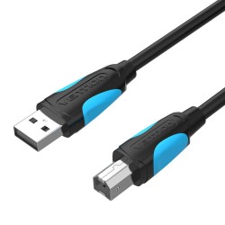 VENTION USB 2.0 A Male to B Male Print Cable 1.5M Black (VAS-A16-B150) (VENVAS-A16-B150) VENTION USB 2.0 A Male to B Male Print Cable 1.5M Black (VAS-A16-B150) (VENVAS-A16-B150)