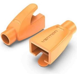 VENTION RJ45 Strain Relief Boots Orange PVC Type 100-Pack (IODO0-100) (VENIODO0-100) VENTION RJ45 Strain Relief Boots Orange PVC Type 100-Pack (IODO0-100) (VENIODO0-100)